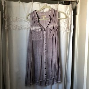 Silence and noise purple dress, size S